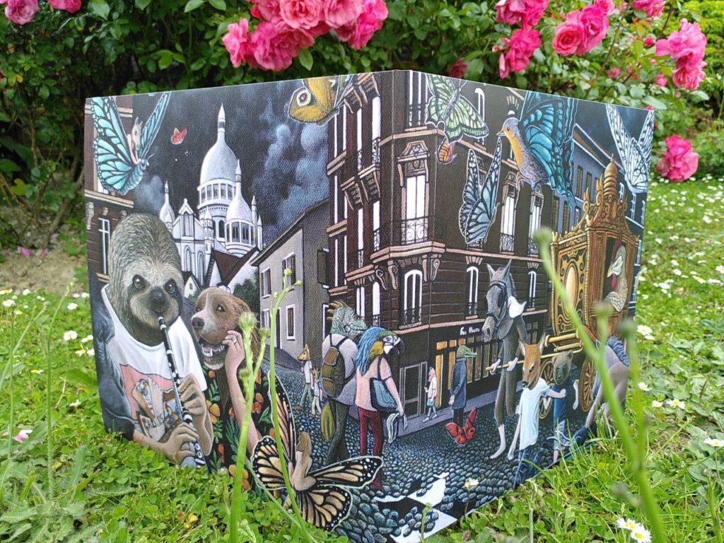 pochette extérieure vinyle rosier 2